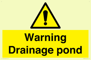 WV12066: Warning Drainage pond