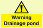 WV12066: Warning Drainage pond