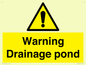 WV12066: Warning Drainage pond