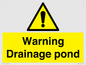 WV12066: Warning Drainage pond