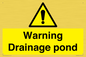 WV12066: Warning Drainage pond