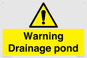 WV12066: Warning Drainage pond