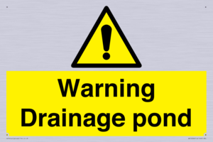 WV12066: Warning Drainage pond