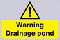 WV12066: Warning Drainage pond