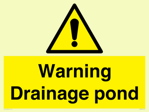 WV12066: Warning Drainage pond