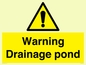 WV12066: Warning Drainage pond