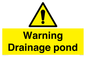 WV12066: Warning Drainage pond