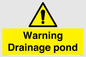 WV12066: Warning Drainage pond