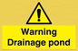 WV12066: Warning Drainage pond