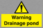 WV12066: Warning Drainage pond