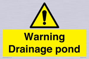 WV12066: Warning Drainage pond