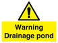 WV12066: Warning Drainage pond
