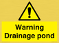 WV12066: Warning Drainage pond