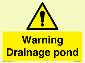 WV12066: Warning Drainage pond