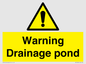 WV12066: Warning Drainage pond