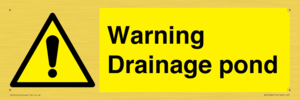 WV12066: Warning Drainage pond