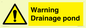 WV12066: Warning Drainage pond