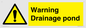 WV12066: Warning Drainage pond