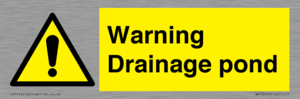 WV12066: Warning Drainage pond