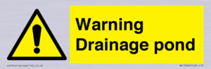WV12066: Warning Drainage pond