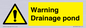 WV12066: Warning Drainage pond