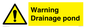 WV12066: Warning Drainage pond