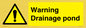 WV12066: Warning Drainage pond
