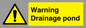 WV12066: Warning Drainage pond