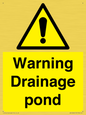 WV12066: Warning Drainage pond