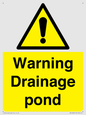 WV12066: Warning Drainage pond