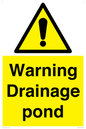 WV12066: Warning Drainage pond