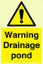 WV12066: Warning Drainage pond