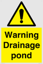 WV12066: Warning Drainage pond