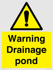 WV12066: Warning Drainage pond