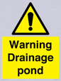 WV12066: Warning Drainage pond