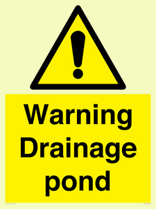 WV12066: Warning Drainage pond