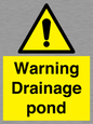 WV12066: Warning Drainage pond