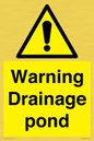 WV12066: Warning Drainage pond