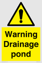 WV12066: Warning Drainage pond
