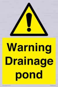 WV12066: Warning Drainage pond