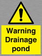 WV12066: Warning Drainage pond