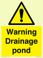 WV12066: Warning Drainage pond