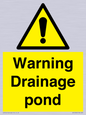 WV12066: Warning Drainage pond
