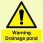 WV12066: Warning Drainage pond