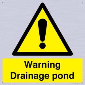 WV12066: Warning Drainage pond