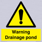 WV12066: Warning Drainage pond