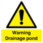 WV12066: Warning Drainage pond