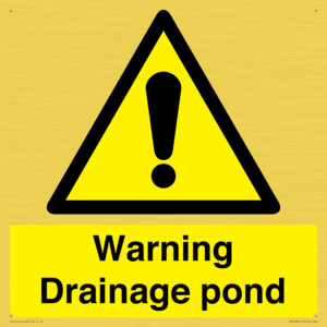 WV12066: Warning Drainage pond