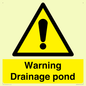 WV12066: Warning Drainage pond