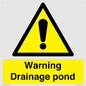 WV12066: Warning Drainage pond